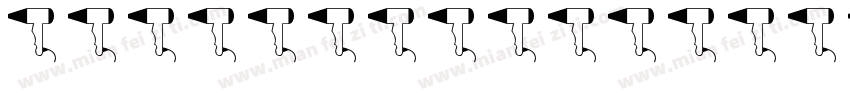 FOR HYGIENE PURPOSES字体转换